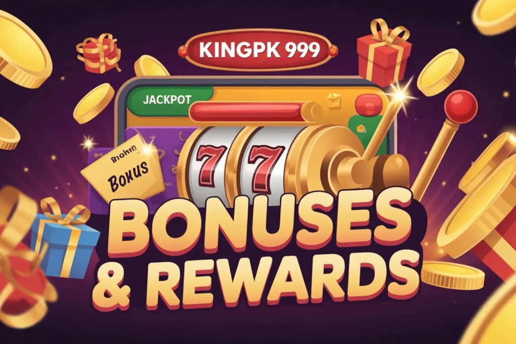 King PK999 Game- rewards
