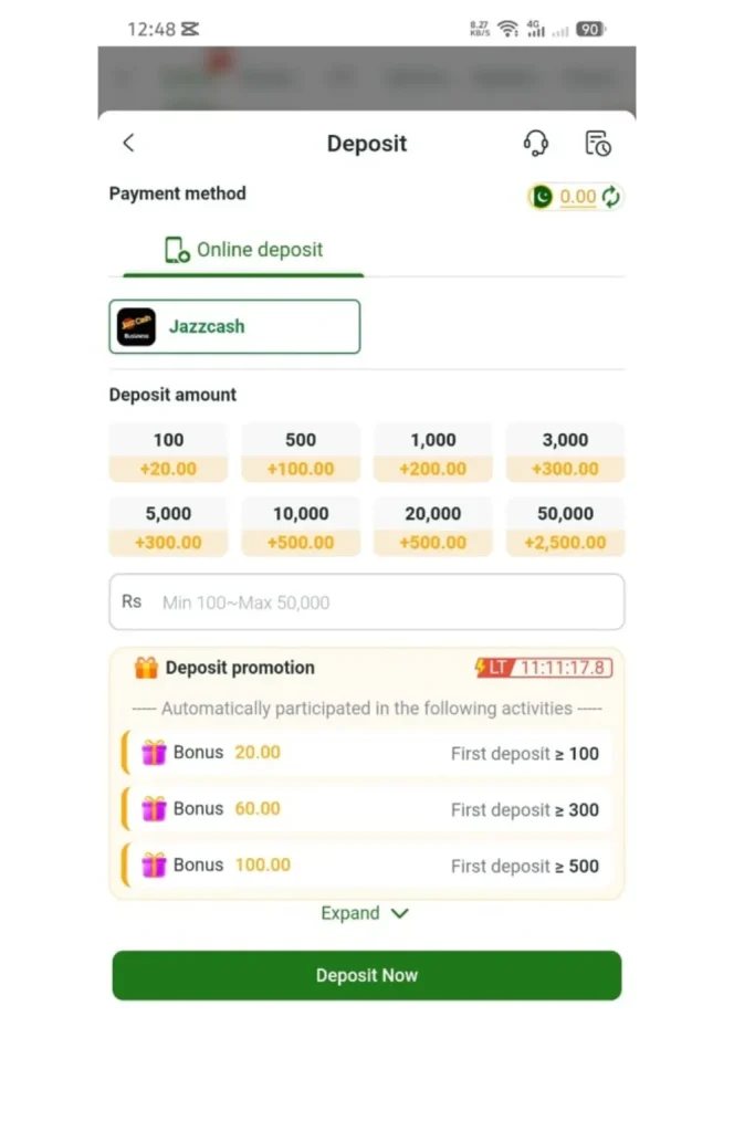 jz777 game-deposit image