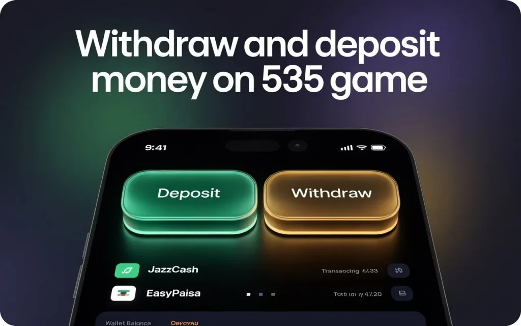 535 Game-withdrawal