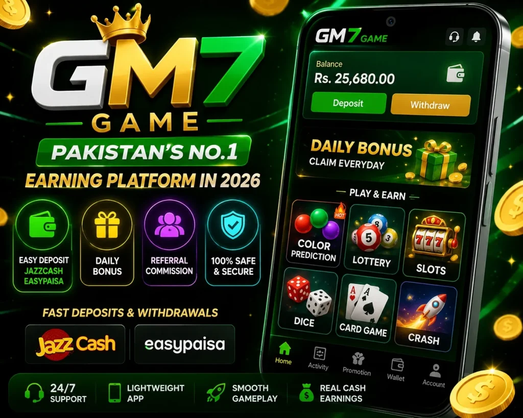 Gm7 game- menu image